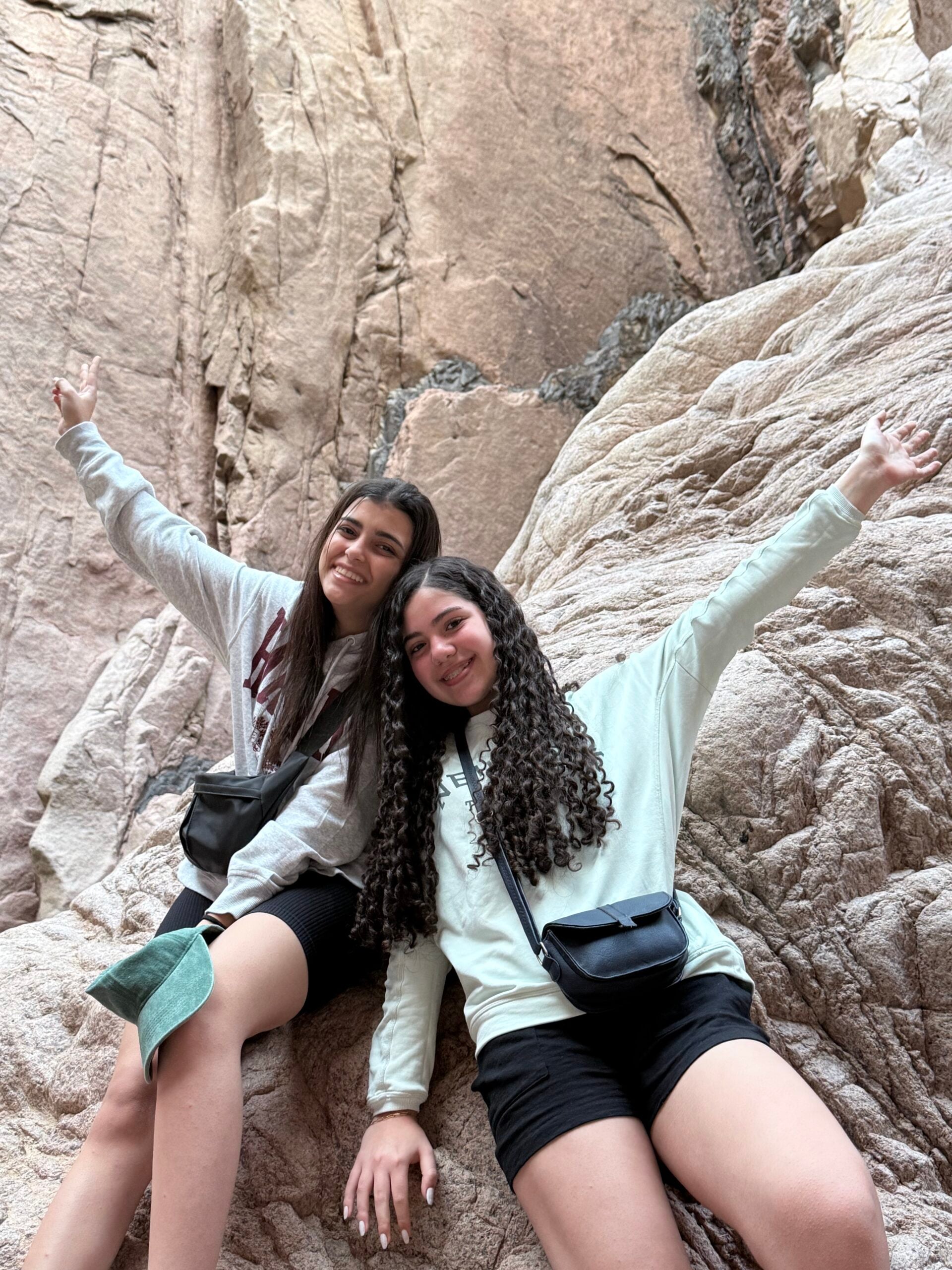 Travelers in the Colored Canyon